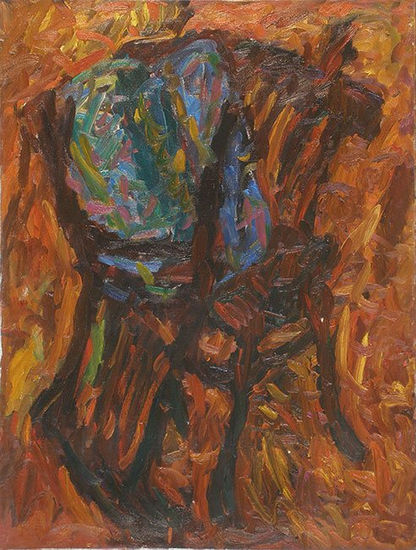 Chairs Oil Canvas Figure Painting