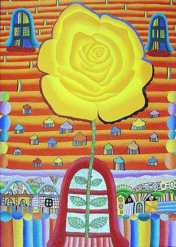 The Yellow Rose (A gift for My Wife)