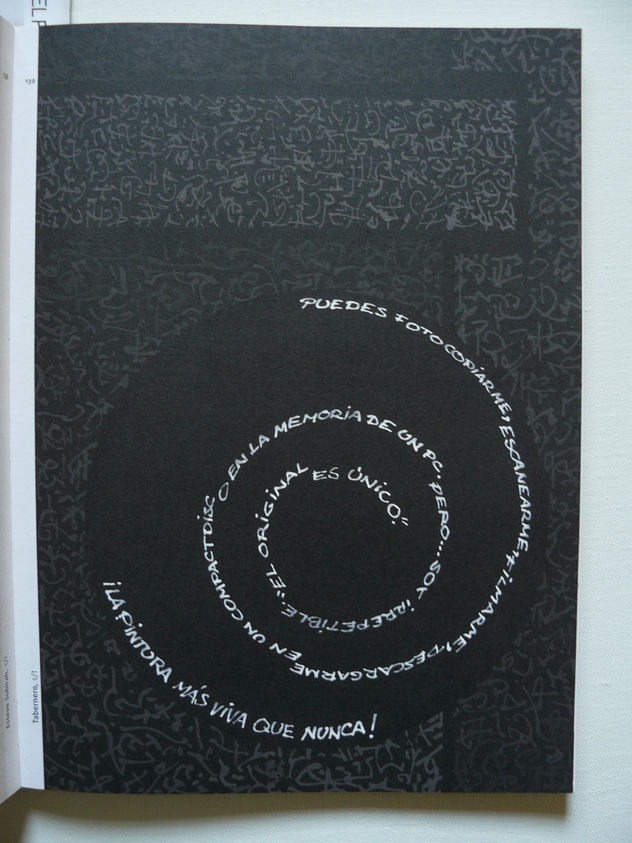Catalog page Ideas and proposal for art in Spain ARCO  O´8.