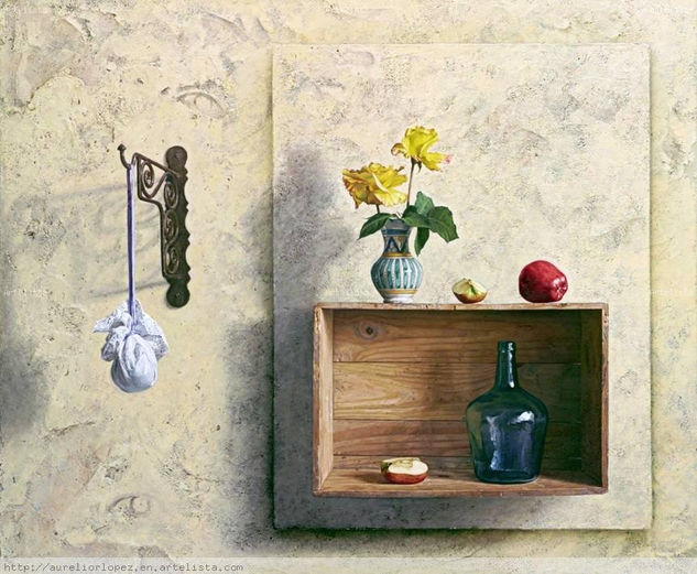 Drawer and things Oil Others Still Life Paintings