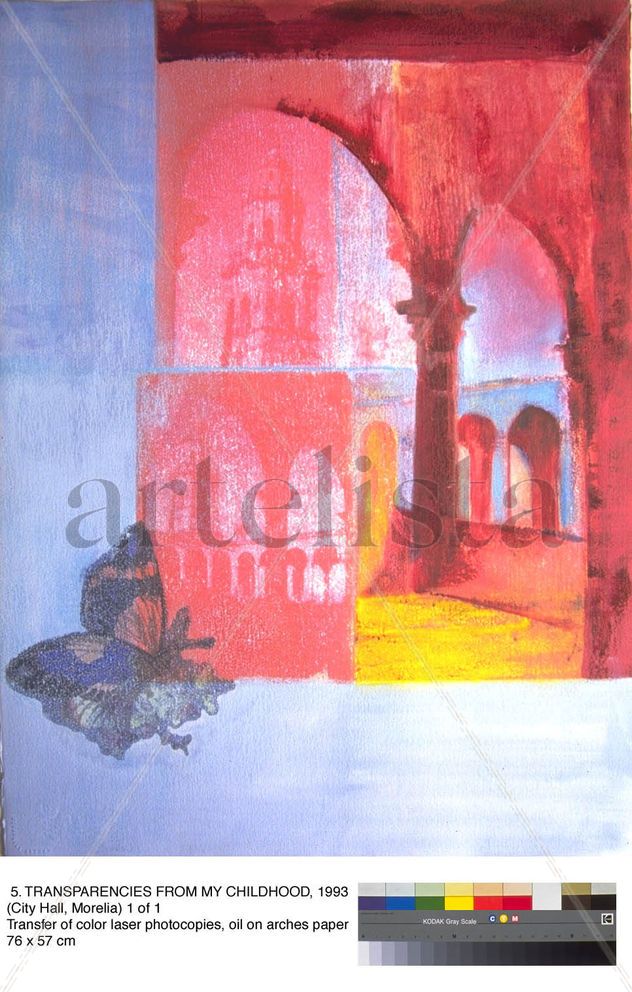 Transparencies from my childhood (City Hall, Morelia, Michoacán, México)