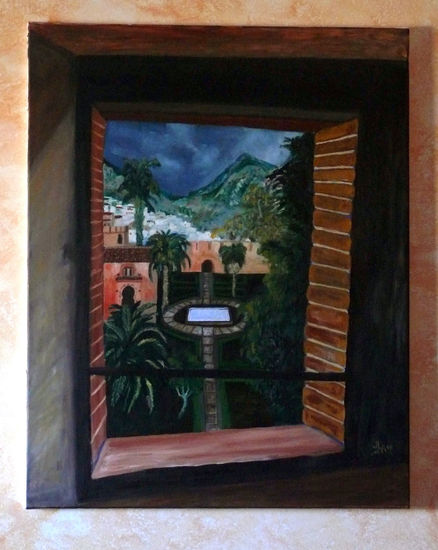 tierras lejanas Oil Canvas Others