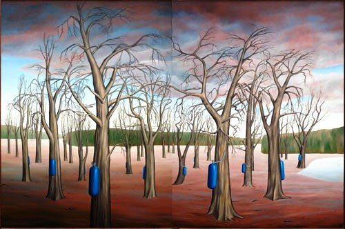 Reanimation Oil Canvas Landscaping