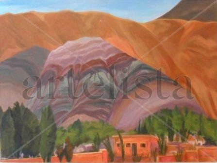 NUESTROS COLORES Oil Canvas Landscaping