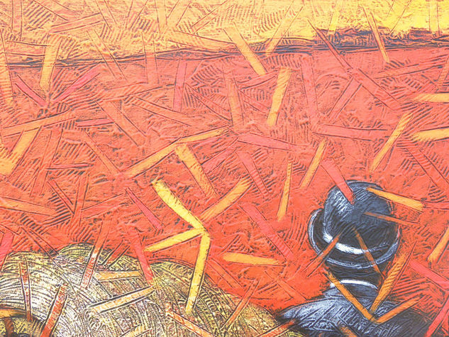 From the Kingdom's Horses: The Corinthians III (Detail) Mixed media Canvas Animals