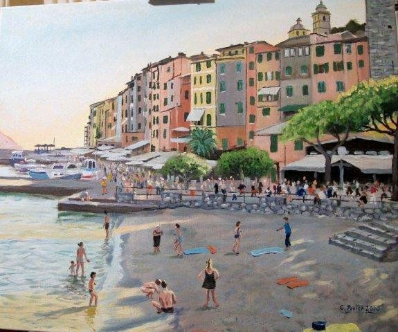 little beach in Portovenere 