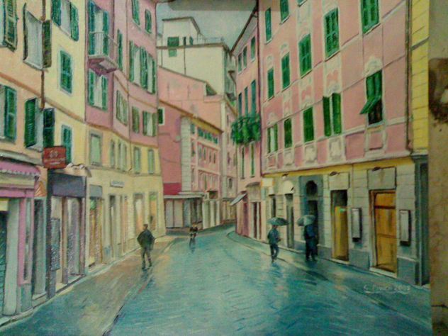 rainy sunday, Via Prione