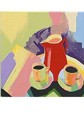 Le petit Dejeuner Acrylic Canvas Still Life Paintings