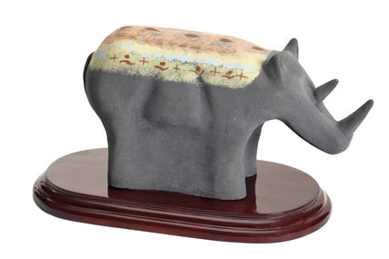 Rino with blanket