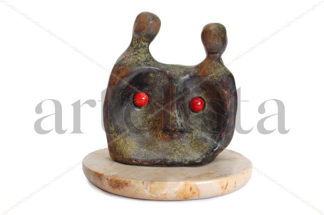 RED EYES Terracota Figurativa