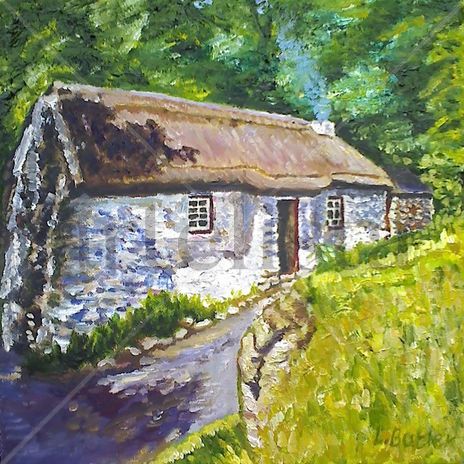 Shadows on Thatch
