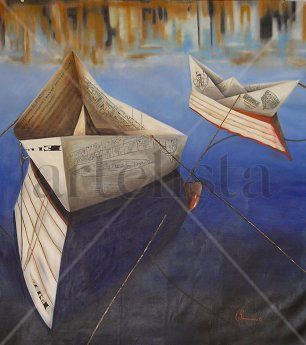 Barco de la Riqueza Oil Canvas Others