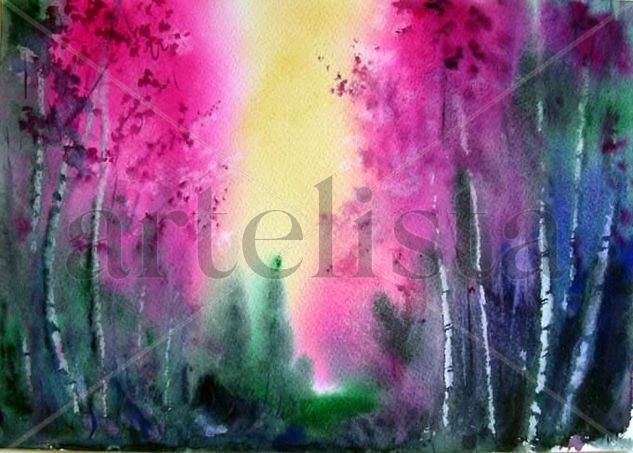 21 Watercolour Paper Landscaping