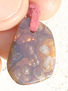 Fire agate pendant cut,Weight;13.5 cwt.