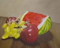 El Melón Oil Canvas Still Life Paintings