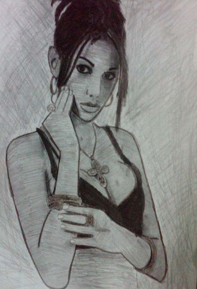 Corina en Blanco y Negro