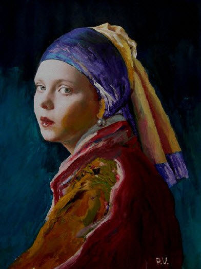 Girl with a pearl....