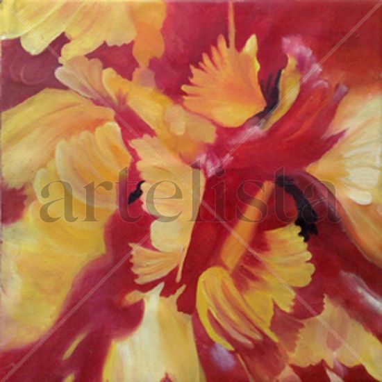 flower Oil Canvas Others