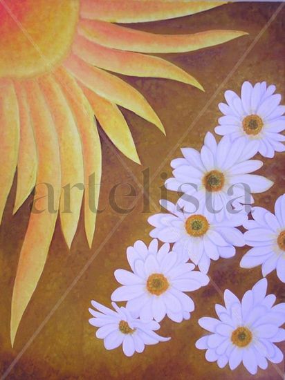 flower Oil Canvas Others