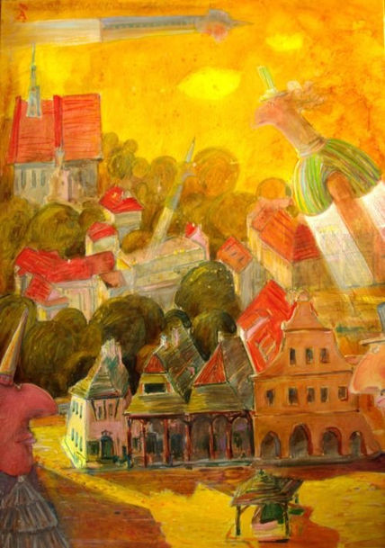 Landing in Kazimierz
