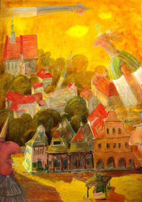 Landing in Kazimierz