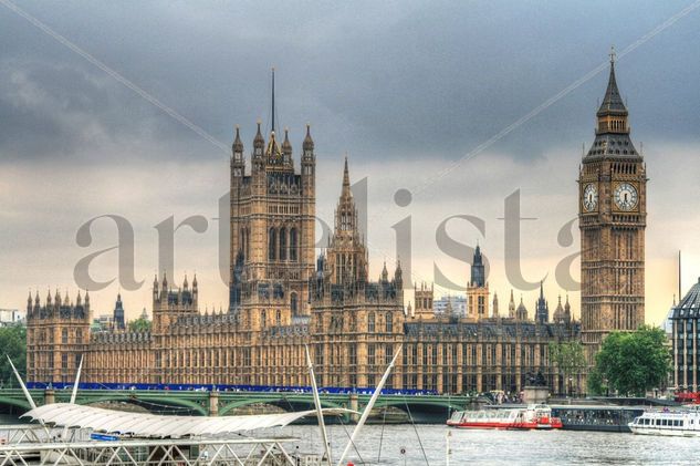 Houses of Parliament,London Architecture and Interiorism Color (Digital)