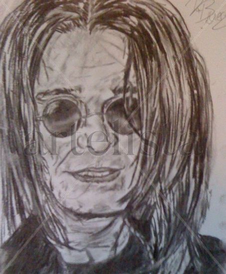 Ozzy Osbourne Charcoal