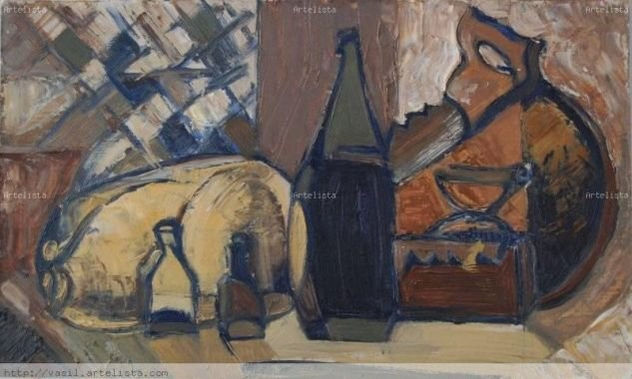 still-life in the brown