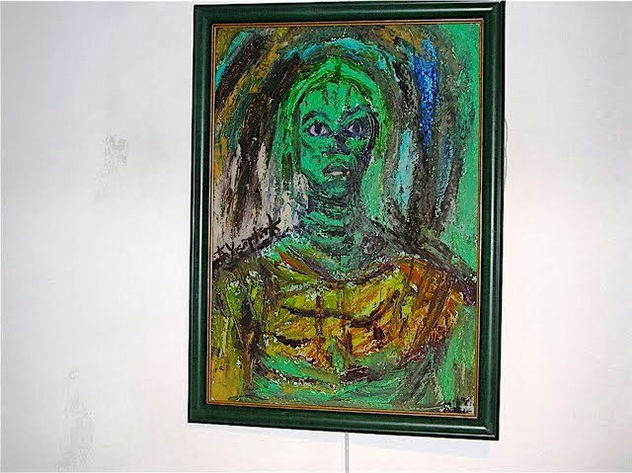 green face