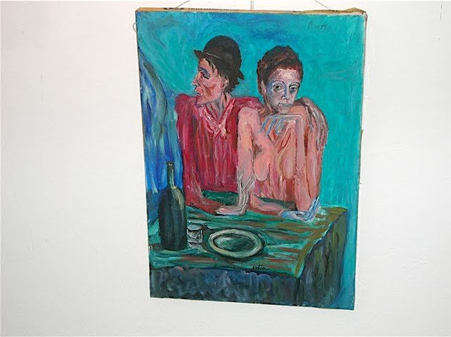 frugal repast(etcing of picasso)by me