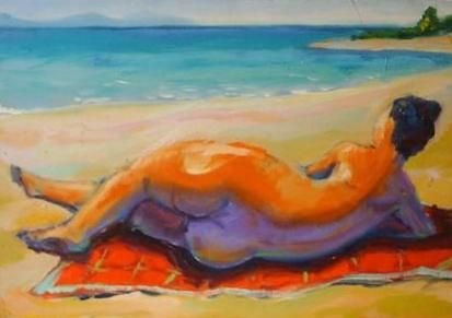 Desnudo Mar Oil Canvas Nude Paintings