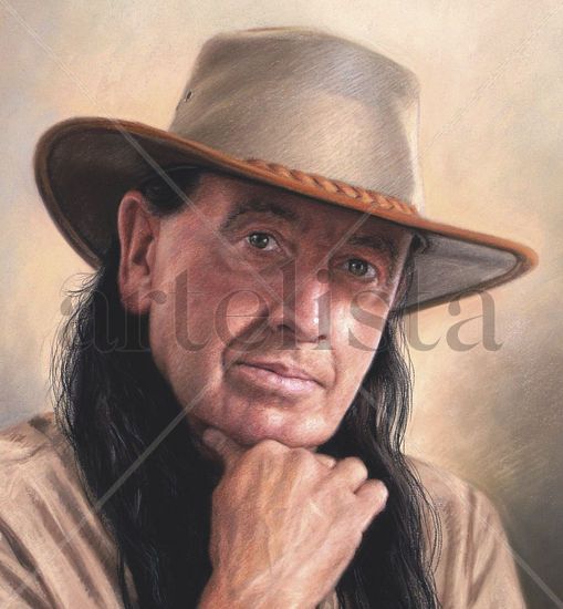 Tommy Kinsella Pastel Papel Retrato