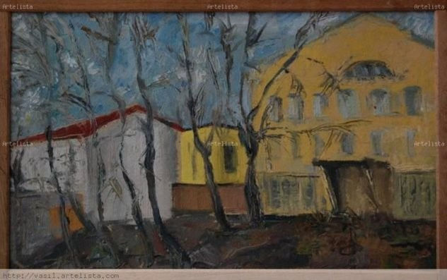 yellow house