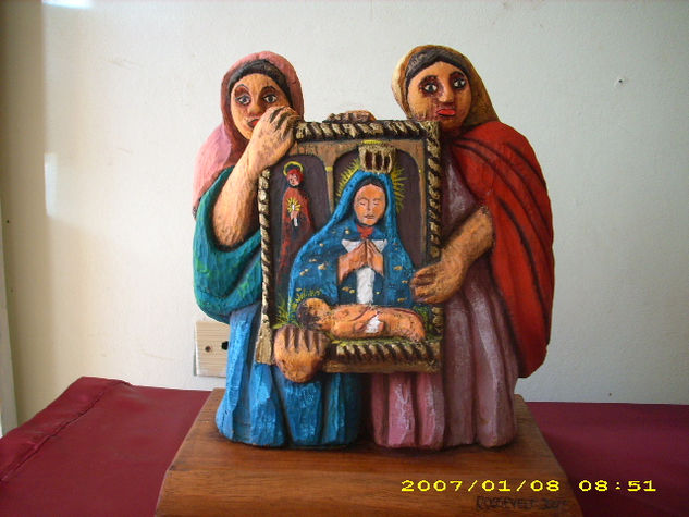 "Penitencia" Madera Figurativa