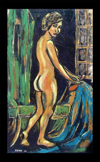 Desnudo con ventana