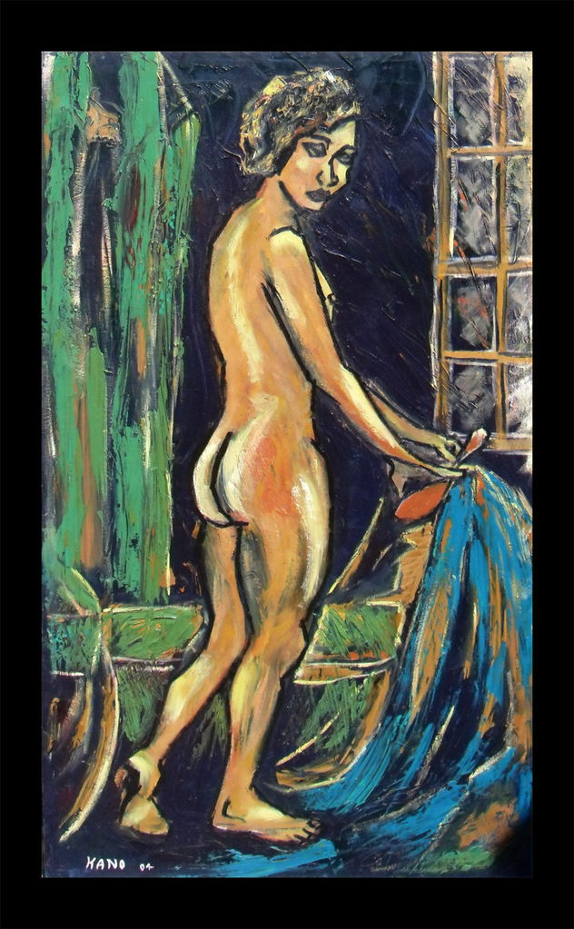 DESNUDO CON VENTANA