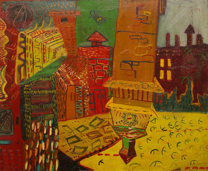 Lanscape-Old city...