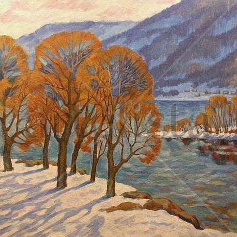 Springtime on river...