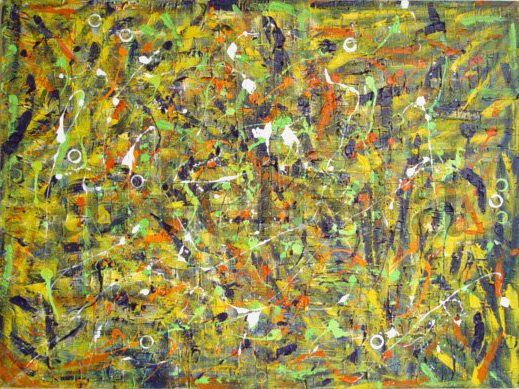 Winehouse - Series # 2 - Acrylic on Canvas - 30 x 40 - 2008