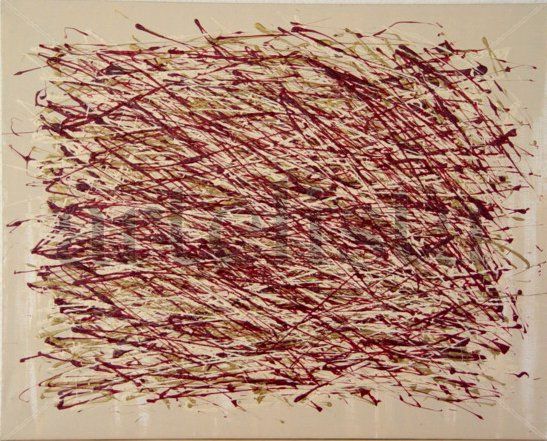 Untitled - Acrylic on Canvas - 24 x 30 - 2007