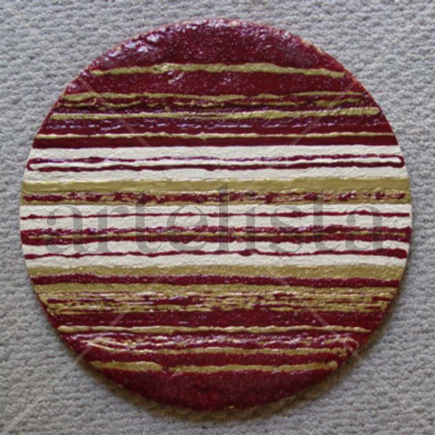 Untitled - Acrylic on Canvas - 20in Diameter - 2007