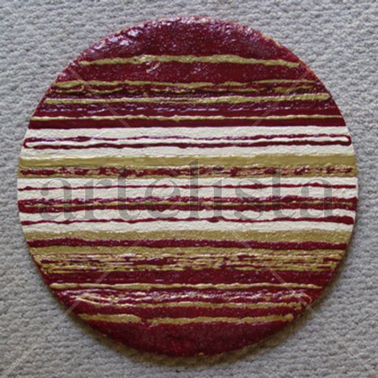 Untitled - Acrylic on Canvas - 20in Diameter - 2007 Acrylic Canvas Others