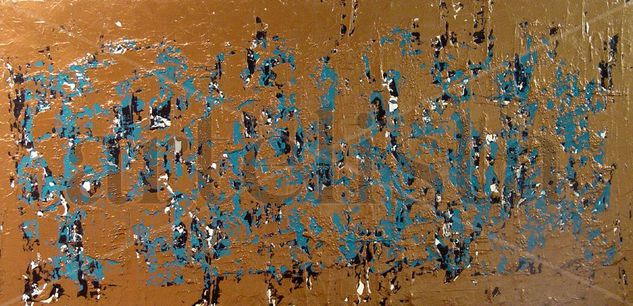 Untitled - Acrylic on Canvas - 18 x 36 - 2008.jpg Óleo Lienzo Otros