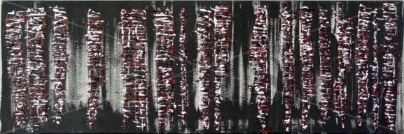 Untitled - Acrylic on Canvas - 12 x 30 - 2007 (6)