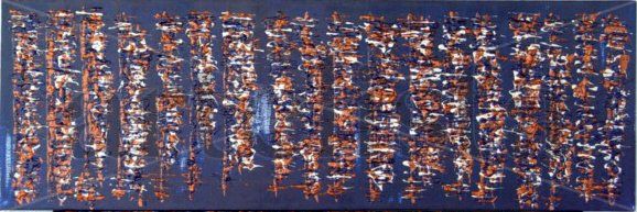 Untitled - Acrylic on Canvas - 12 x 30 - 2007 (4) Acrílico Lienzo Otros