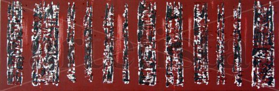 Untitled - Acrylic on Canvas - 12 x 30 - 2007 (3) Acrílico Lienzo Otros