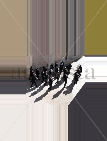 The Village Band Conceptual/Abstract Color (Digital)