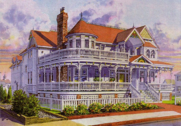 Cape May House - House Portrait