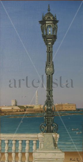 LA CALETA - FAROLA Oil Canvas Landscaping