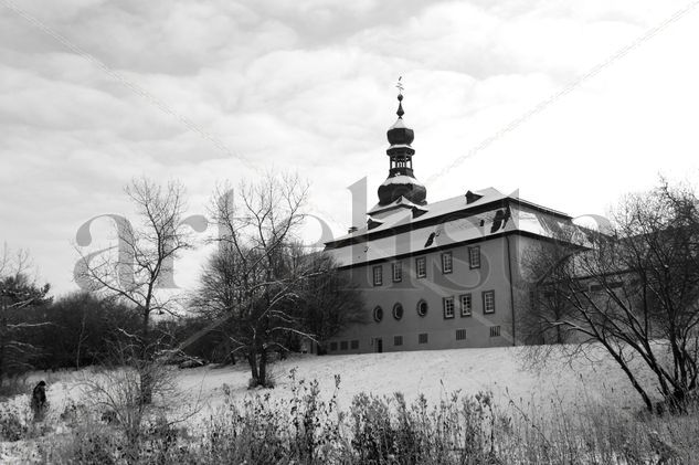 St.Ferrutius Kirchen Viajes Blanco y Negro (Digital)